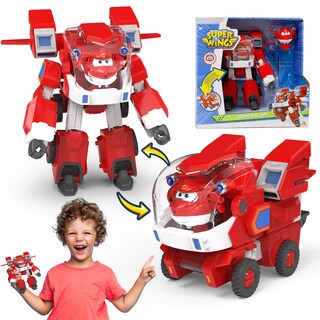 Foto 1 | Foto 1 | Robot Transformador Super Wings Super Mecha De Toy, 18 Cm - Venta Internacional.
