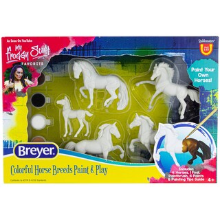 Foto 1 | Foto 1 | Juego De Pinturas Horse Crazy Colorful Breed, 5 Piezas, Escala 1:32, Modelo 4234 - Venta Internacional.