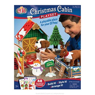 Foto 1 | Foto 1 | Set De Juego Elf Pets Christmas Cabin - Venta Internacional.