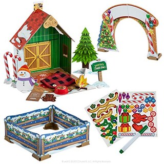 Foto 3 | Foto 3 | Set De Juego Elf Pets Christmas Cabin - Venta Internacional.