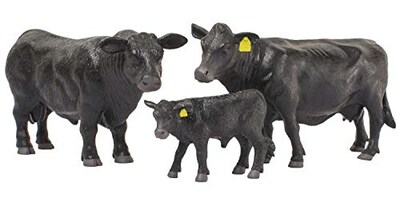Foto 2 | Foto 2 | Vaca Angus De Little Buster Toys, Vaca Angus Negra Realista, - Venta Internacional.