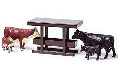 Foto 4 | Foto 5 | Vaca Angus De Little Buster Toys, Vaca Angus Negra Realista, - Venta Internacional.