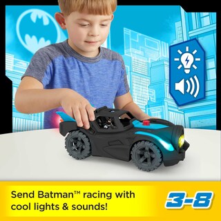 Foto 2 | Foto 2 | Imaginext Batmobile Enciende Sonidos, Juguete Preescolar De Batman - Venta Internacional.