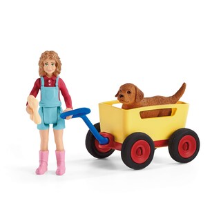 Foto 3 | Foto 3 | Toy Schleich Puppy Wagon Ride Para Bebés Y Niños - Venta Internacional.