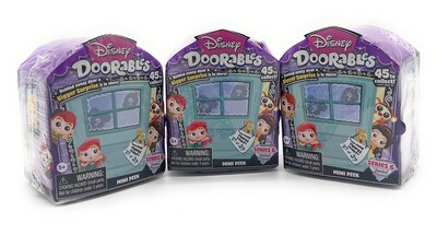 Foto 3 | Foto 3 | Minifiguras Disney Doorables Jpl44504, Edición Especial, Paquete De 3 - Venta Internacional.