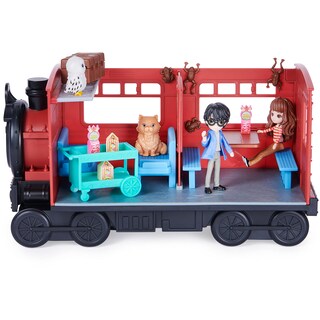 Foto 1 | Foto 1 | Juego De Juguetes Magical Minis Hogwarts Express De Harry Potter De Wizarding World Con 2 Figuras Ex - Venta Internacional.