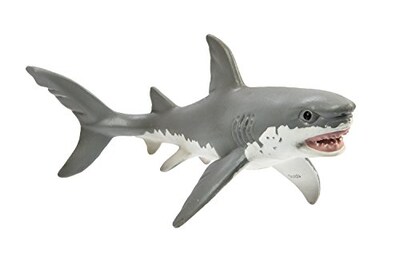 Foto 1 | Foto 1 | Figura Safari Ltd. Wild Safari Sea Life Gran Tiburón Blanco - Venta Internacional.
