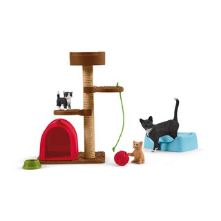 Foto 1 | Foto 1 | Set De Regalo De Juguetes Para Animales De Granja, Gatos Y Gatitos, 9 Piezas, A Partir De 3 Años - Venta Internacional.
