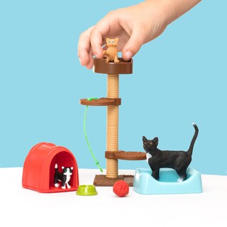Foto 3 | Foto 3 | Set De Regalo De Juguetes Para Animales De Granja, Gatos Y Gatitos, 9 Piezas, A Partir De 3 Años - Venta Internacional.