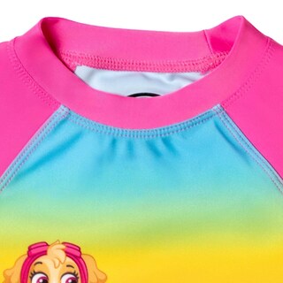 Foto 7 | Foto 7 | Conjunto De Traje De Baño Paw Patrol Para Niñas Pequeñas, Rash Guard 3t Rainbow - Venta Internacional.