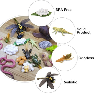 Foto 4 | Foto 4 | Figura Géminis Y Genius: Ciclo De Vida De Un Mosquito Y Una Libélula - Venta Internacional.