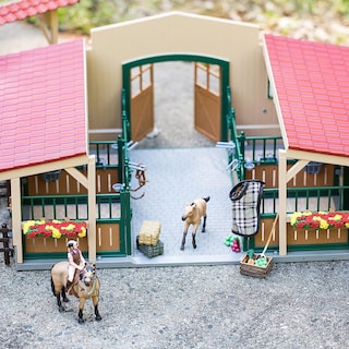 Foto 5 | Foto 5 | Establo Y Establo Para Caballos Playset Schleich Con 2 Ponis De Más De 3 Años - Venta Internacional.