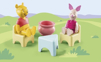 Foto 6 | Foto 6 | Toy Playmobil 1.2.3 Y Disney Winnie's & Piglet's Tree House - Venta Internacional.