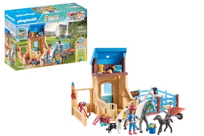 Foto 1 | Foto 1 | Puesto De Caballos De Juguete Playmobil Horses Of Waterfall Con Amelia - Venta Internacional.