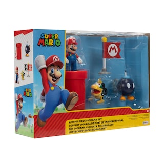 Foto 5 | Foto 5 | Action Figures Playset Super Mario 2.5 Bowser's Airship Deck - Venta Internacional.