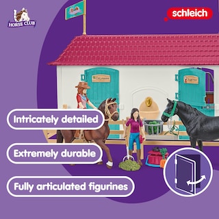 Foto 2 | Foto 2 | Set De Juego Schleich Horse Club Lakeside Country House Con Establo - Venta Internacional.