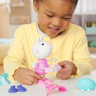 Foto 4 | Foto 4 | Figura Peppa Pig Suzy Sheep-up Con 6 Accesorios De Moda De 15 Cm - Venta Internacional.