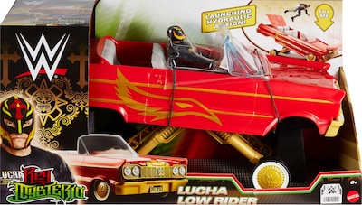 Foto 6 | Foto 6 | Set De Figuras De Acción Y Vehículos De Juguete Mattel Wwe Rey Mysterio - Venta Internacional.
