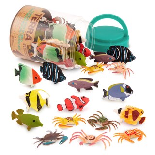 Foto 1 | Foto 1 | Toy Tropical Fish & Crabs Terra De Battat Con 60 Minifiguras - Venta Internacional.