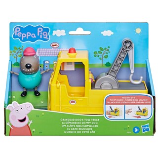 Foto 2 | Foto 2 | Set De Grúa Peppa Pig Granddad Dog Para Vehículos De Construcción - Venta Internacional.