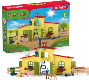 Foto 1 | Foto 1 | Set De Juego Animal Farm Schleich Farm World, 92 Piezas, Para Niños A Partir De 3 Años - Venta Internacional.