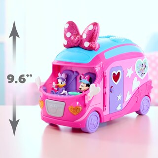Foto 4 | Foto 4 | Playset Disney Junior Minnie Mouse Bows-a-glow Glamper Con Figuras - Venta Internacional.