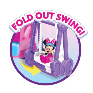 Foto 5 | Foto 5 | Playset Disney Junior Minnie Mouse Bows-a-glow Glamper Con Figuras - Venta Internacional.