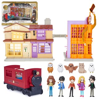 Foto 1 | Foto 1 | Toy Wizarding World: Harry Potter Deluxe Diagon Alley Y Hogwarts Express - Venta Internacional.