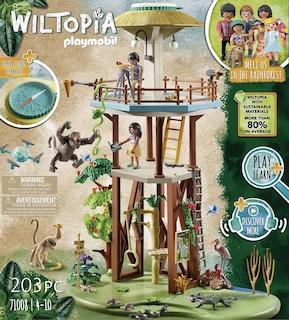 Foto 3 | Foto 3 | Torre De Investigación Wiltopia De Juguete Playmobil Con Brújula Para Niños - Venta Internacional.