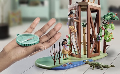 Foto 5 | Foto 5 | Torre De Investigación Wiltopia De Juguete Playmobil Con Brújula Para Niños - Venta Internacional.