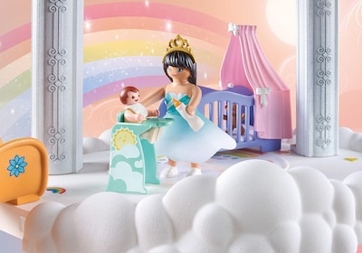 Foto 6 | Foto 6 | Habitación Para Bebés Playmobil En Las Nubes Con Silla Alta, Cuna Y Más - Venta Internacional.