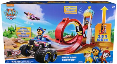 Foto 6 | Foto 6 | Ruedas De Rescate Playset Paw Patrol Super Loop Tower Hq Durante Más De 3 Años - Venta Internacional.