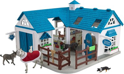 Foto 1 | Foto 1 | Playset Breyer Stablemates Deluxe Animal Hospital Con 10 Piezas - Venta Internacional.