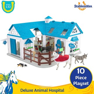 Foto 2 | Foto 2 | Playset Breyer Stablemates Deluxe Animal Hospital Con 10 Piezas - Venta Internacional.