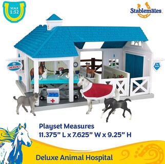 Foto 3 | Foto 3 | Playset Breyer Stablemates Deluxe Animal Hospital Con 10 Piezas - Venta Internacional.