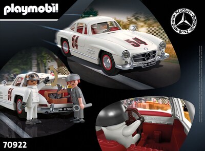 Foto 5 | Foto 5 | Juguete Playmobil Mercedes Benz 300 Sl Con Puertas De Ala De Gaviota 1:17 - Venta Internacional.