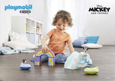 Foto 6 | Foto 6 | Toy Playmobil 1.2.3 Y Disney Mickey's Y Minnie's Cloud Home - Venta Internacional.