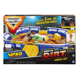 Foto 1 | Foto 1 | Set De Juego Monster Jam Monster Dirt Arena Con Monster Dirt De 0,9 Kg - Venta Internacional.