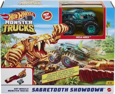 Foto 4 | Foto 4 | Set De Juego Hot Wheels Hwmt Hero Mega Wrex Con Monster Truck - Venta Internacional.