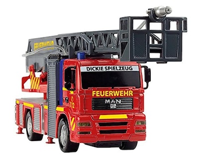 Foto 5 | Foto 5 | Camión de Bomberos Dickie Toys 12 Luces y Sonido SOS con Bomba - Venta Internacional