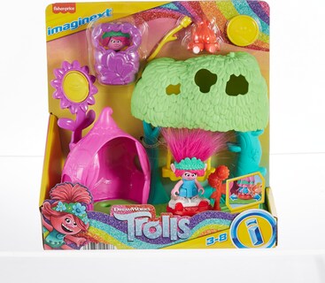 Foto 6 | Foto 6 | Set de Juego Imaginext Dreamworks Trolls De Fisher-price Con Poppy 3+ - Venta Internacional