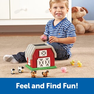 Foto 2 | Foto 2 | Toy Learning Resources Hide-n-go Moo Farm Animal Barn, 9 Piezas - Venta Internacional.