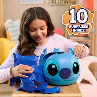 Foto 2 | Foto 2 | Mystery Capsule Just Play Disney Stitch Jumbo Con Figura De 23 Cm - Venta Internacional.