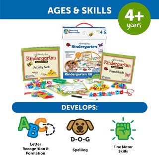 Foto 4 | Foto 4 | Kit De Preparación Para El Jardín De Infantes Recursos De Aprendizaje All Ready 4+ - Venta Internacional.