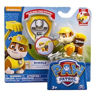 Foto 2 | Foto 2 | Figura de Acción Paw Patrol Rubble con Transforming Digger - Venta Internacional