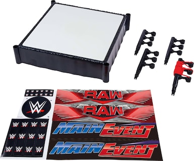 Foto 1 | Foto 1 | Las Superestrellas De La Wwe Ring Mattel Con Etiquetas Para Main Event Y Raw - Venta Internacional.
