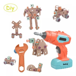 Foto 3 | Foto 3 | Bloques Juegos Taladro Eléctrico Niños Caja De Herramienta Multicolor