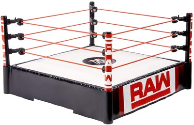 Foto 1 | Foto 1 | Wwe Superstar Ring Mattel De 14 Pulgadas Con Cuerdas Flexibles Y Tapete - Venta Internacional.