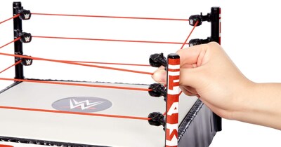 Foto 2 | Foto 2 | Wwe Superstar Ring Mattel De 14 Pulgadas Con Cuerdas Flexibles Y Tapete - Venta Internacional.