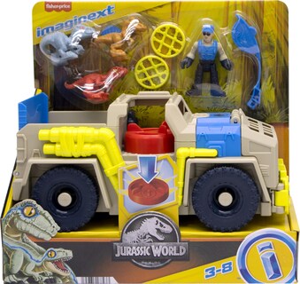 Foto 6 | Foto 6 | Camión Dinosaurio Imaginext Jurassic World De Toy Fisher-price Durante Más De 3 Años - Venta Internacional.